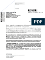 Radicado NUEVAS INSTRUCCIONES DTN - 2-2022-045872