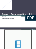 Business Communication Models