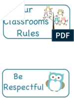 ClassroomRulesOwlTheme 1