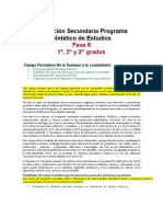 Campo Formativo de Lo Humano y Lo Comunitario Fase 6