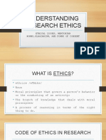 Understanding Research Ethics: Ethical Issues, Mertonian Norms, Plagiarism, and Forms of Consent