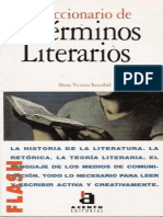 Diccionario de términos literarios