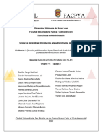 Universidad Autónoma de Nuevo León Facultad de Contaduría Pública y Administración Licenciatura en Administración