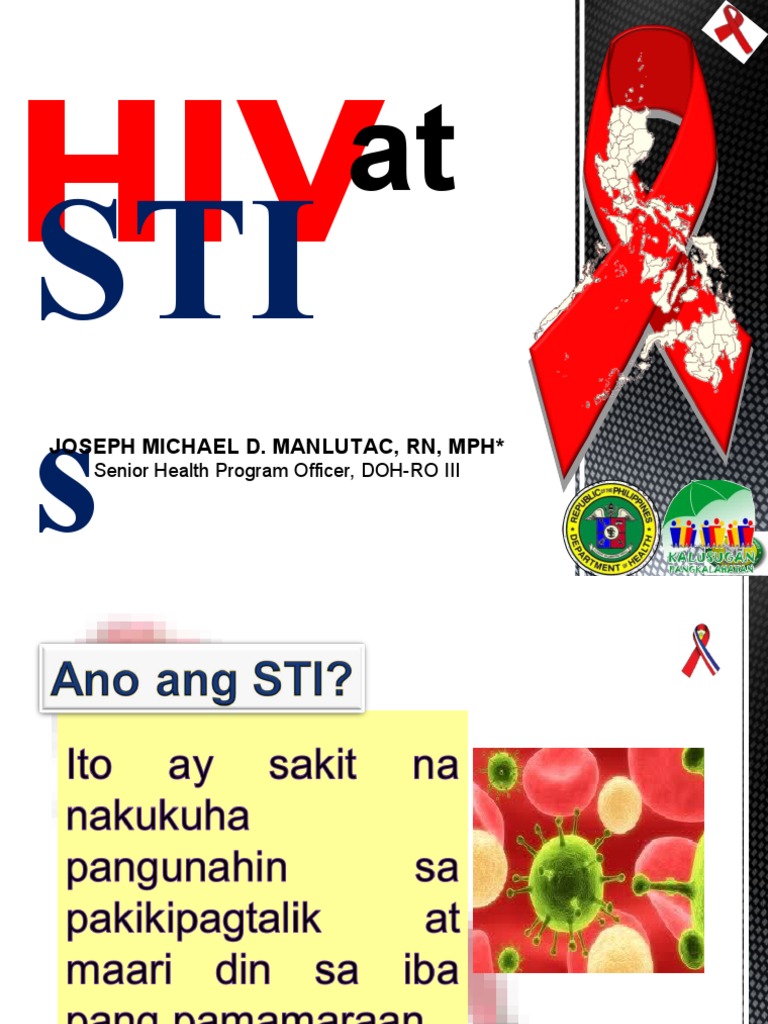 STI S: Joseph Michael D. Manlutac, RN, MPH | PDF