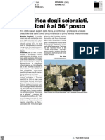 Classifica Degli Scienziati, Coccioni Al 56° Posto - Il Resto Del Carlino Del 20 Aprile 2023