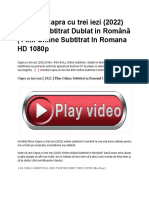 Urmăriți Capra Cu Trei Iezi (2022) Online Subtitrat Dublat in Română - Film Online Subtitrat in Romana HD 1080p