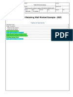 Eurocode 7 Retaining Wall Design Guide | PDF