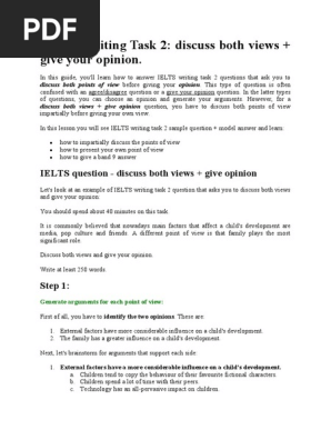 IELTS Writing Task 2
