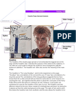 Double Page Spread Analysis