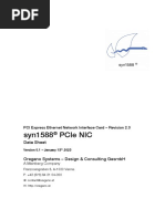 Syn1588 Pcie Nic Ds