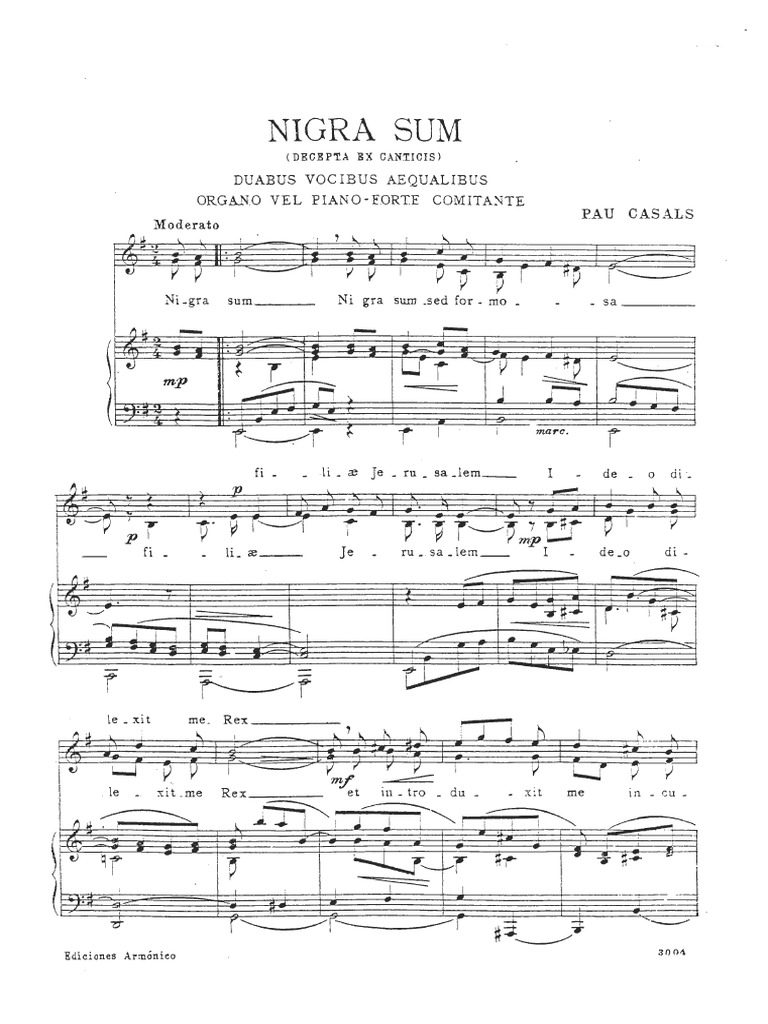 Nigra Sum | PDF