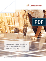 Installation Manual of Standard Solar Modules UL en