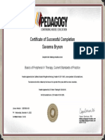 IV Certification