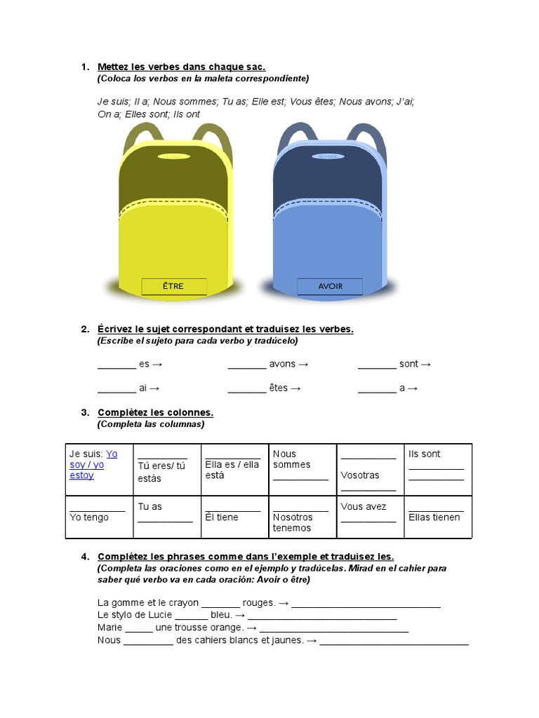 Activités 3 - 11 | PDF