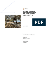 Stantec - Cultural Resource Assessment Survey of Anclote River Park - Final 04 10 2023 - Redacted