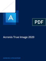 Acronis True Image 2020: Guide de L'Utilisateur