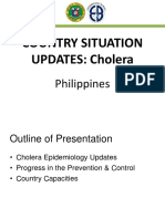 Country Situation UPDATES: Cholera: Philippines