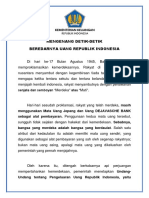 Mengenang Detik-Detik Beredarnya Uang Republik Indonesia