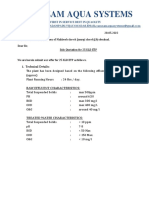 Zam Zam Aqua Systems: 1. Technical Details