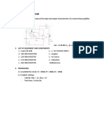 1.0 LAB - Non-Inverting OP-AMP