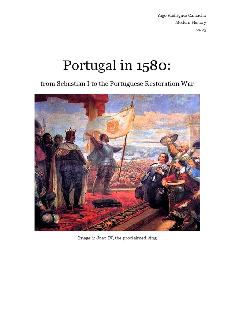Portugal 1580 Yago Rodríguez PDF Portugal Spanish Empire