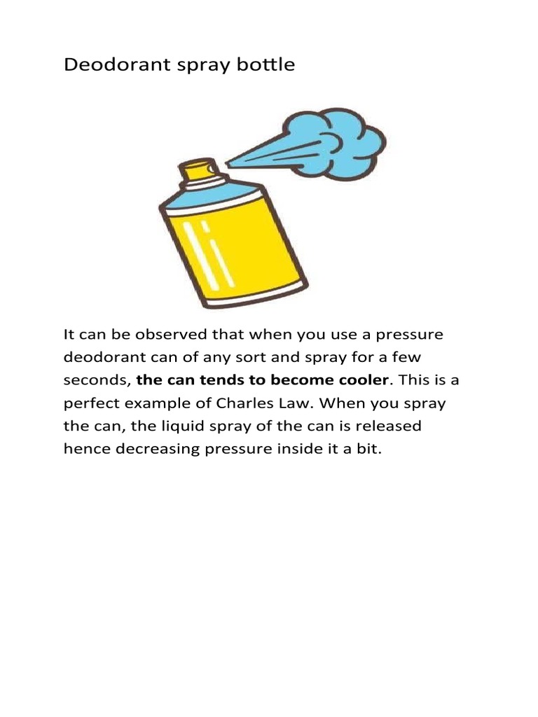 Deodorant spray bottle PDF