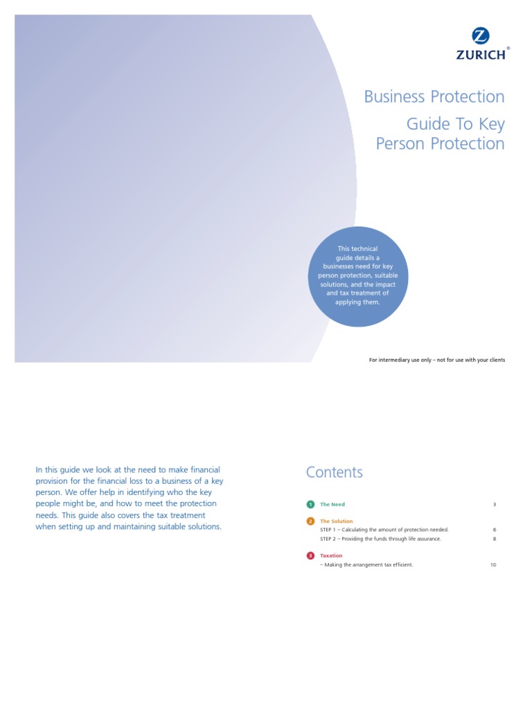 Key Man Insurance Pdf Taxes Life Insurance