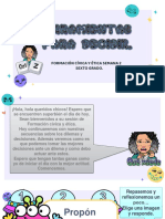 Formación Cívica Y Ética Semana 2 Sexto Grado