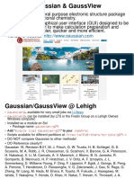 Gaussian & GaussView Software Suite