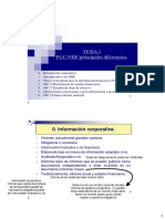 Tema 1 PGC-NIIF Principales Diferencias.: 0. Información Corporativa