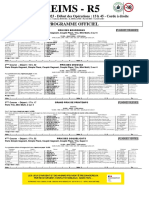 Reims - R5: Programme Officiel