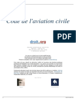 Code de L'aviation Civile