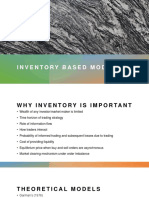 Inventory Models Key Theories