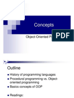 Concepts: Object-Oriented Programming