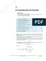 Distributions: Convolution Et Transformée de Fourier