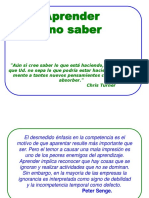 Aprender A No Saber