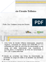 Circuito Trifásico Balanceado com Carga Delta