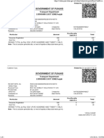 Government of Punjab: Transport Department Ludhiana East SDM, Punjab