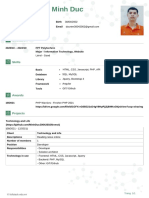 CV Nguyen Thiet Minh Duc Backend Developer
