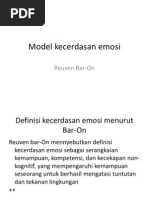 Model Kecerdasan Emosi