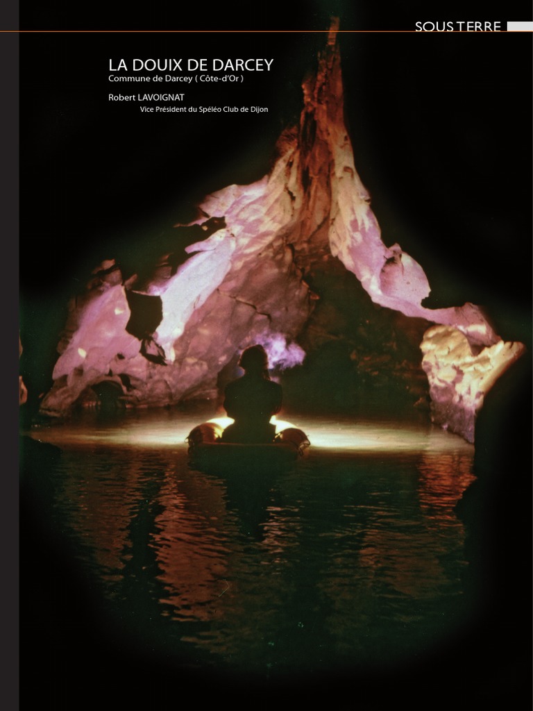 Grotte de la Douix à Darcey | PDF | Sciences de la terre