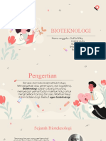 Bioteknologi: Nama Anggota: Daffa Rifky Hafidz Aufa Rizki Ananda P Srikandi Nuvimbeur Nazwa Aullia S