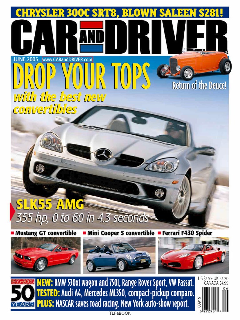 Car - And.driver - Magazine. .June.2005, PDF, Diesel Engine