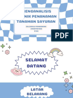 Menganalisis Teknik Penanaman Tanaman Sayuran: Salzabila Ramadhani 210207501022 B/02