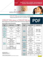 Vitros TSH3 Assay Vs VITROS TSH Assay