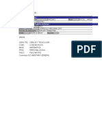 Datos generales y rendimiento académico