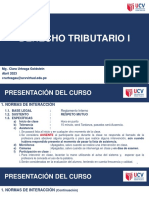 Derecho Tributario I: MG - Clara Urteaga Goldstein Abril 2023 Crurteagau@ucvvirtual - Edu.pe