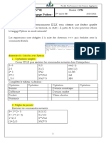 Python interactif - Calculs et variables