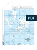 Planisferio Politico Imprimible