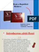 Cartea Roșie A Republicii Moldova: Realizat De: Ciobanu Ionela, Clasa 8 B Coordonator: Natalia Bârsa